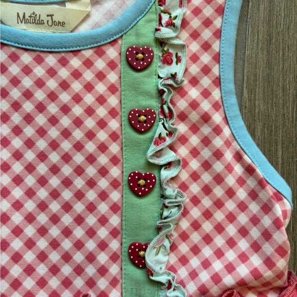 Matilda Jane Love Letters Tunic Sz 4 - Picture 3 of 6